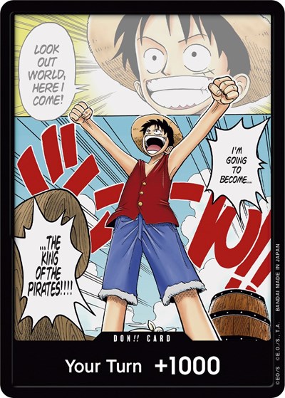 DON!! Card (Manga) (Alternate Art)
