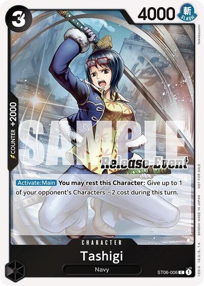 Tashigi (ST15 - ST20 Release Event Winner Pack)