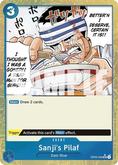 Sanji's Pilaf (Textured Foil)