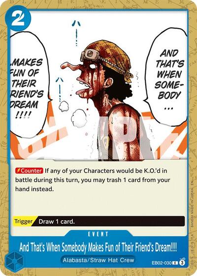 And That's When Somebody Makes Fun of Their Friend's Dream!!!!