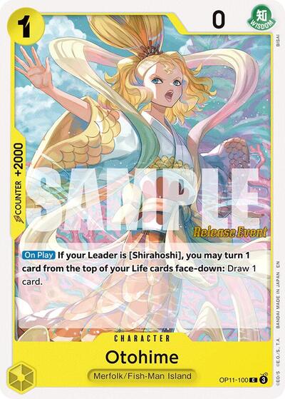Otohime - One Piece card - A Fist of Divine Speed Release Event Cards