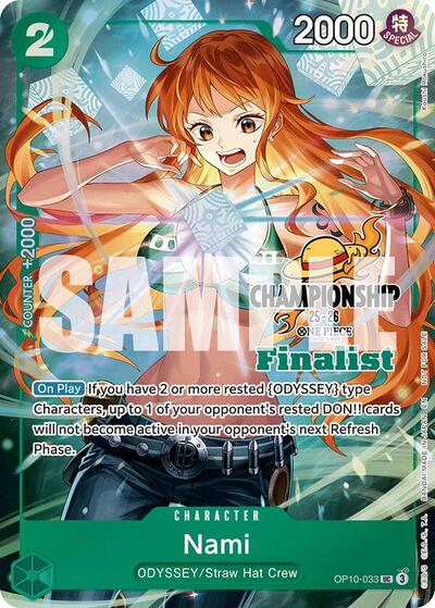 Nami (CS 25-26 Finalist Card Set 1) - One Piece card