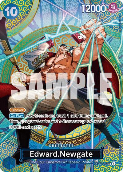 Edward.Newgate (SP) - Adventure on Kami's Island One Piece spoiler
