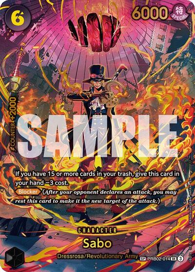 Sabo (PRB02-014) (SP) - Adventure on Kami's Island One Piece spoiler