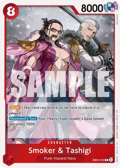 Smoker & Tashigi - Adventure on Kami's Island One Piece spoiler