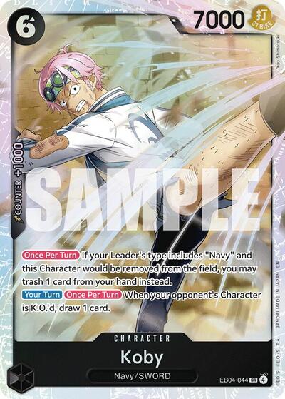 Koby (EB04-044) - Adventure on Kami's Island One Piece spoiler