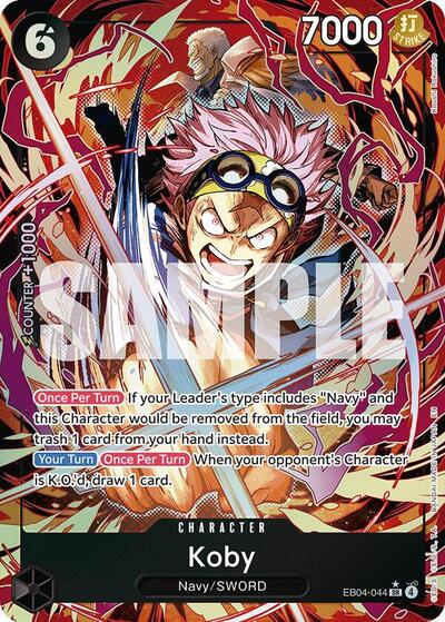 Koby (EB04-044) (Alternate Art) - Adventure on Kami's Island One Piece spoiler