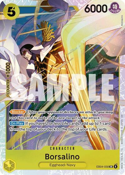 Borsalino - Adventure on Kami's Island One Piece spoiler