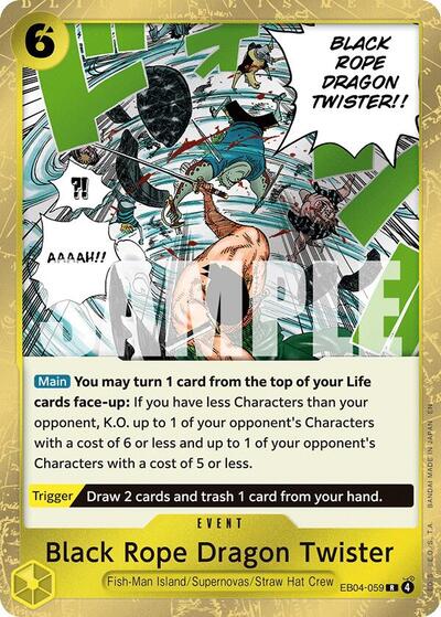 Black Rope Dragon Twister - Adventure on Kami's Island One Piece spoiler