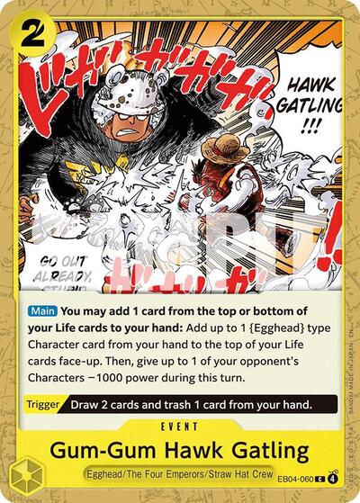 Gum-Gum Hawk Gatling - Adventure on Kami's Island One Piece spoiler