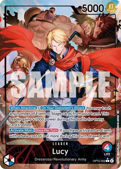 Lucy (Alternate Art) - Adventure on Kami's Island One Piece spoiler