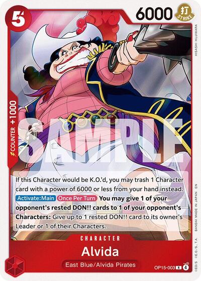 Alvida - Adventure on Kami's Island One Piece spoiler