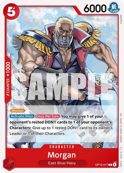 Morgan - Adventure on Kami's Island One Piece spoiler