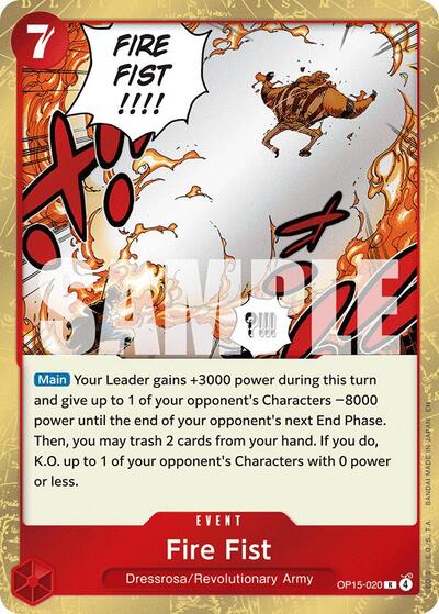 Fire Fist - Adventure on Kami's Island One Piece spoiler