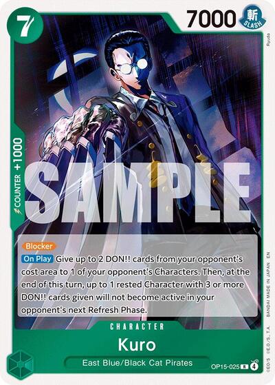 Kuro - Adventure on Kami's Island One Piece spoiler