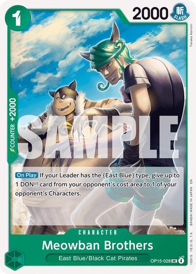 Meowban Brothers - Adventure on Kami's Island One Piece spoiler