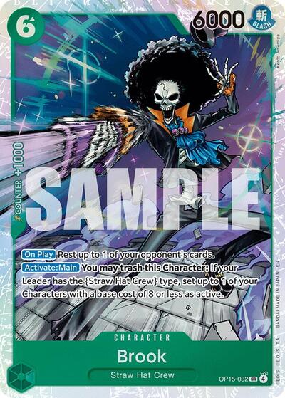 Brook (OP15-032) - Adventure on Kami's Island One Piece spoiler