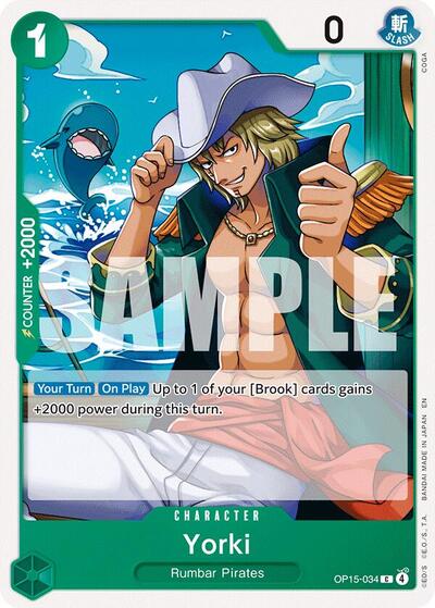 Yorki - Adventure on Kami's Island One Piece spoiler