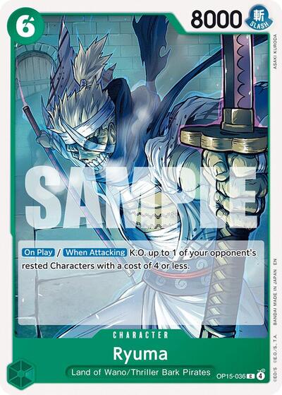Ryuma - Adventure on Kami's Island One Piece spoiler