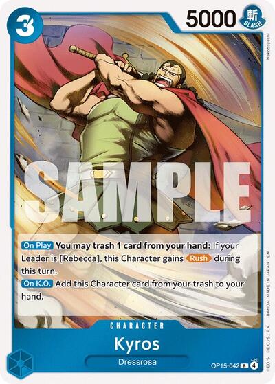 Kyros - Adventure on Kami's Island One Piece spoiler