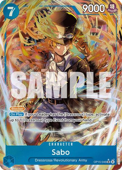 Sabo (Alternate Art) - Adventure on Kami's Island One Piece spoiler