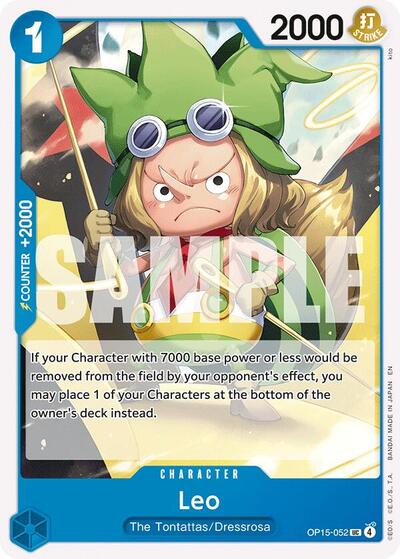 Leo - Adventure on Kami's Island One Piece spoiler