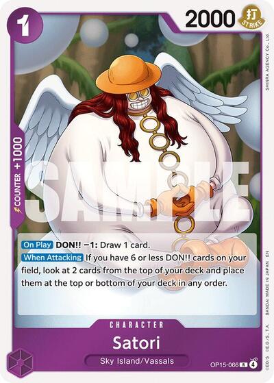 Satori - Adventure on Kami's Island One Piece spoiler