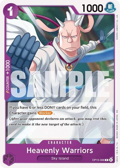Heavenly Warriors - Adventure on Kami's Island One Piece spoiler