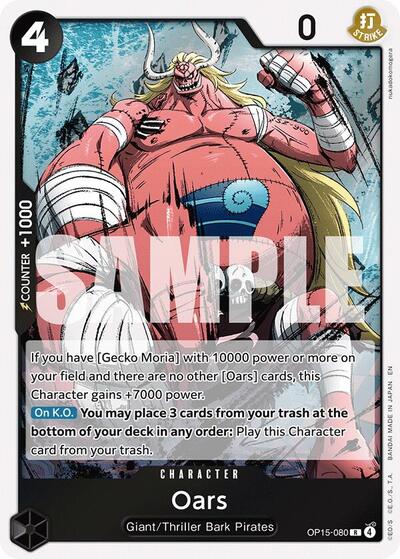 Oars - Adventure on Kami's Island One Piece spoiler