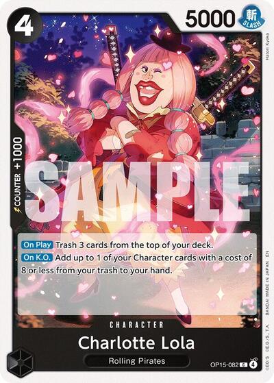 Charlotte Lola - Adventure on Kami's Island One Piece spoiler