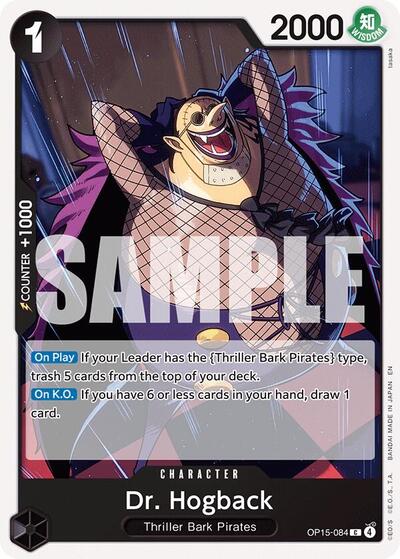 Dr. Hogback - Adventure on Kami's Island One Piece spoiler