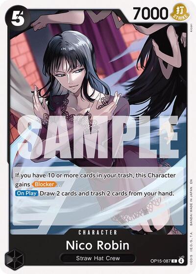 Nico Robin (OP15-087) - Adventure on Kami's Island One Piece spoiler