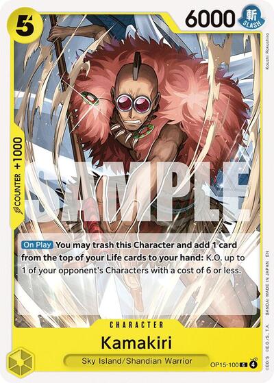 Kamakiri - Adventure on Kami's Island One Piece spoiler