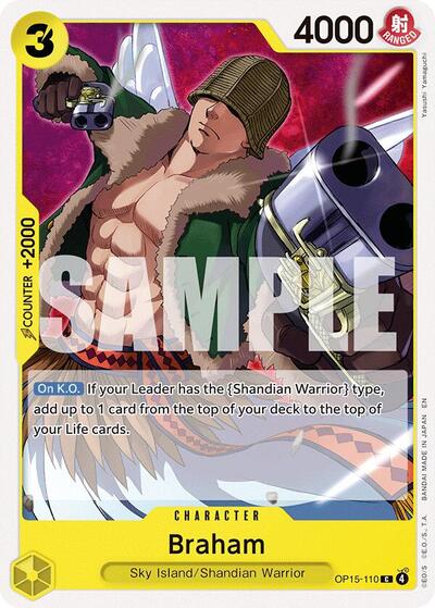 Braham - Adventure on Kami's Island One Piece spoiler