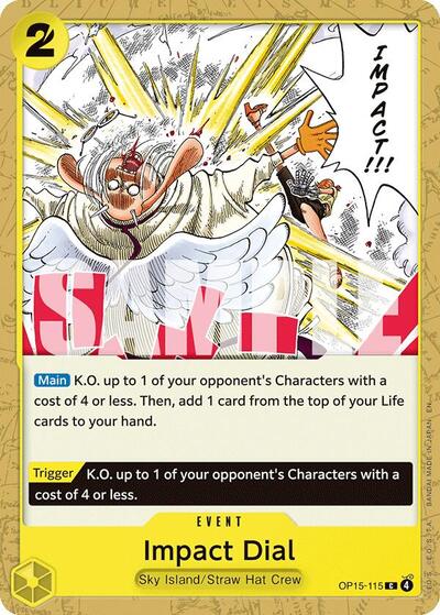 Impact Dial - Adventure on Kami's Island One Piece spoiler