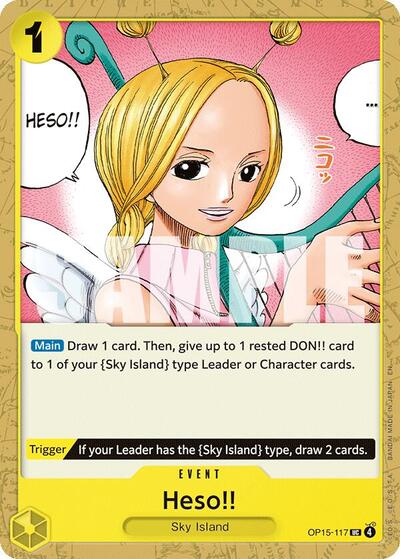Heso!! - Adventure on Kami's Island One Piece spoiler