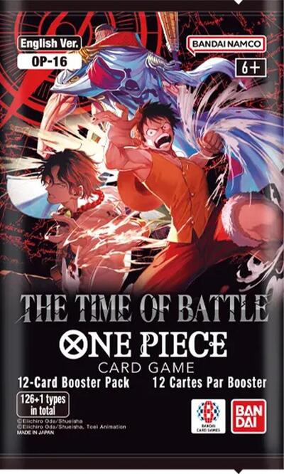 The Time of Battle Booster Pack - The Time of Battle One Piece spoiler
