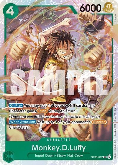 Monkey.D.Luffy - Starter Deck EX: Luffy & Ace One Piece spoiler