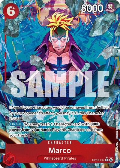 Marco (Alternate Art) - The Time of Battle One Piece spoiler