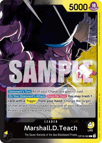 Marshall.D.Teach - The Time of Battle One Piece spoiler