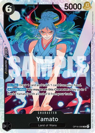 Yamato (098) - The Time of Battle One Piece spoiler