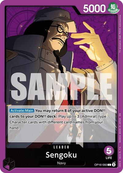 Sengoku - The Time of Battle One Piece spoiler