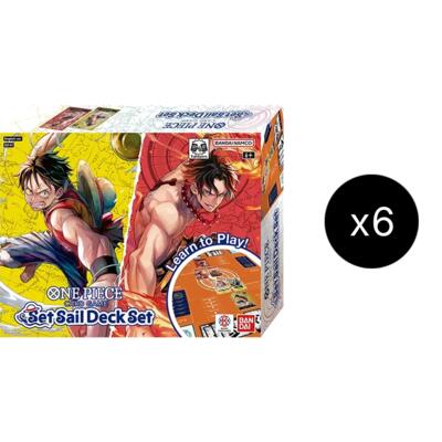 Set Sail Deck Set Display - Set Sail Deck Set One Piece spoiler