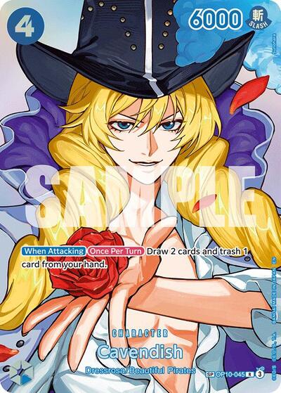 Cavendish (SP) - The Time of Battle One Piece spoiler