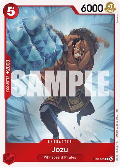 Jozu - Starter Deck EX: Luffy & Ace One Piece spoiler