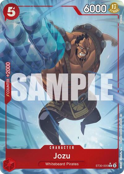 Jozu (Full Art) - Starter Deck EX: Luffy & Ace One Piece spoiler