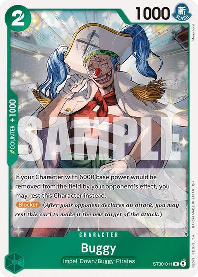 Buggy - Starter Deck EX: Luffy & Ace One Piece spoiler