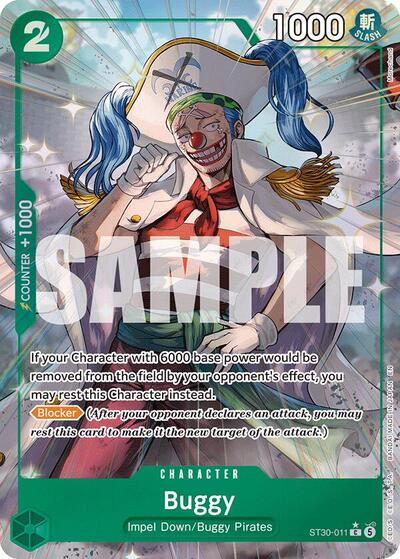 Buggy (Full Art) - Starter Deck EX: Luffy & Ace One Piece spoiler