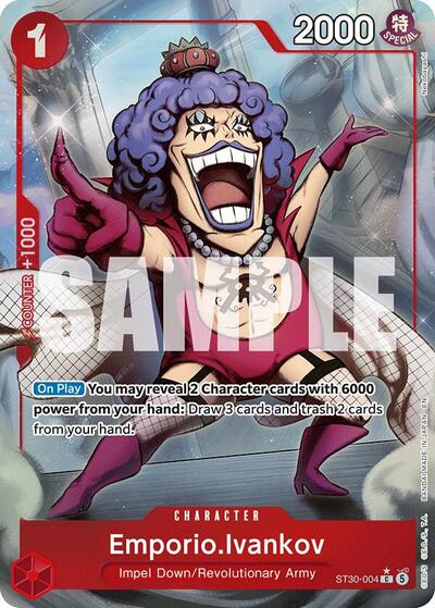 Emporio.Ivankov (Full Art) - Starter Deck EX: Luffy & Ace One Piece spoiler