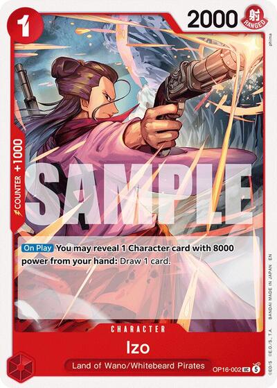 Izo - The Time of Battle One Piece spoiler